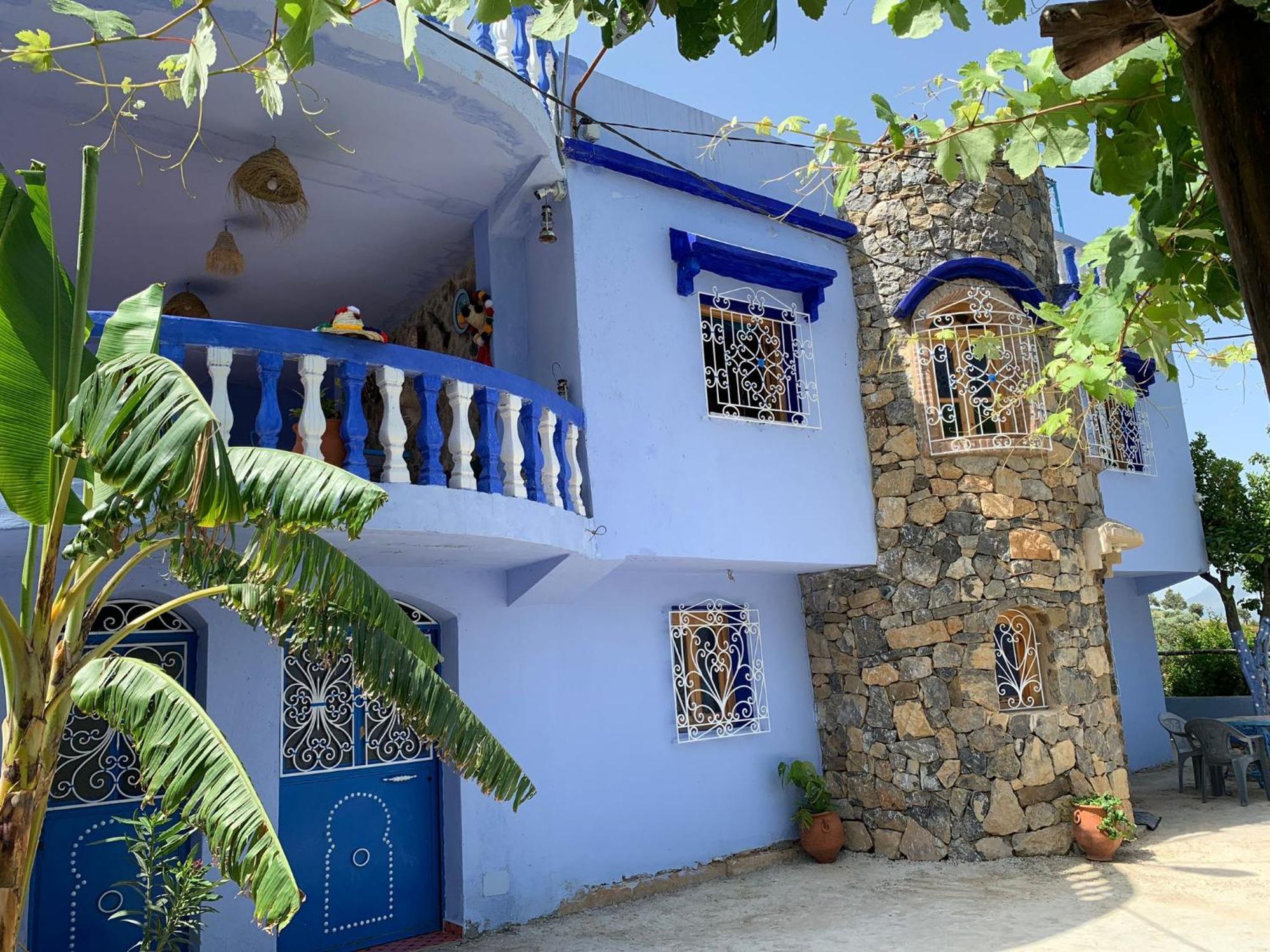 Вилла Blue House Town Шефшауэн Экстерьер фото