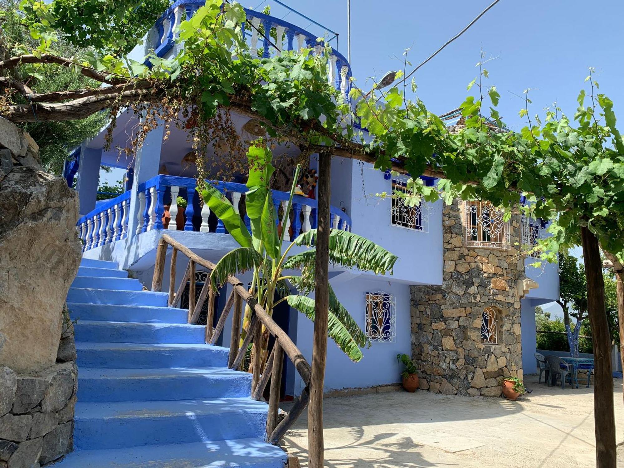 Вилла Blue House Town Шефшауэн Экстерьер фото