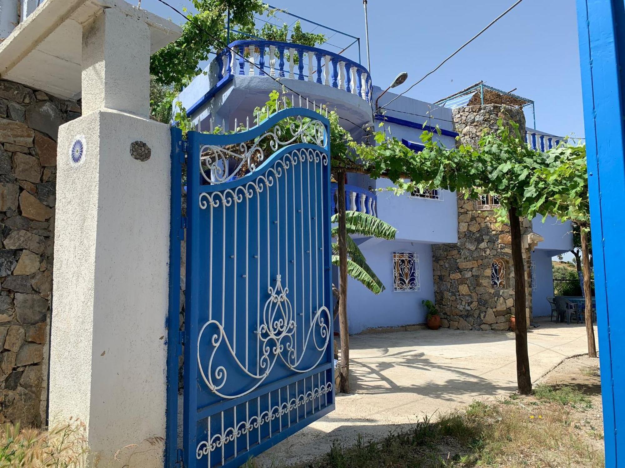 Вилла Blue House Town Шефшауэн Экстерьер фото
