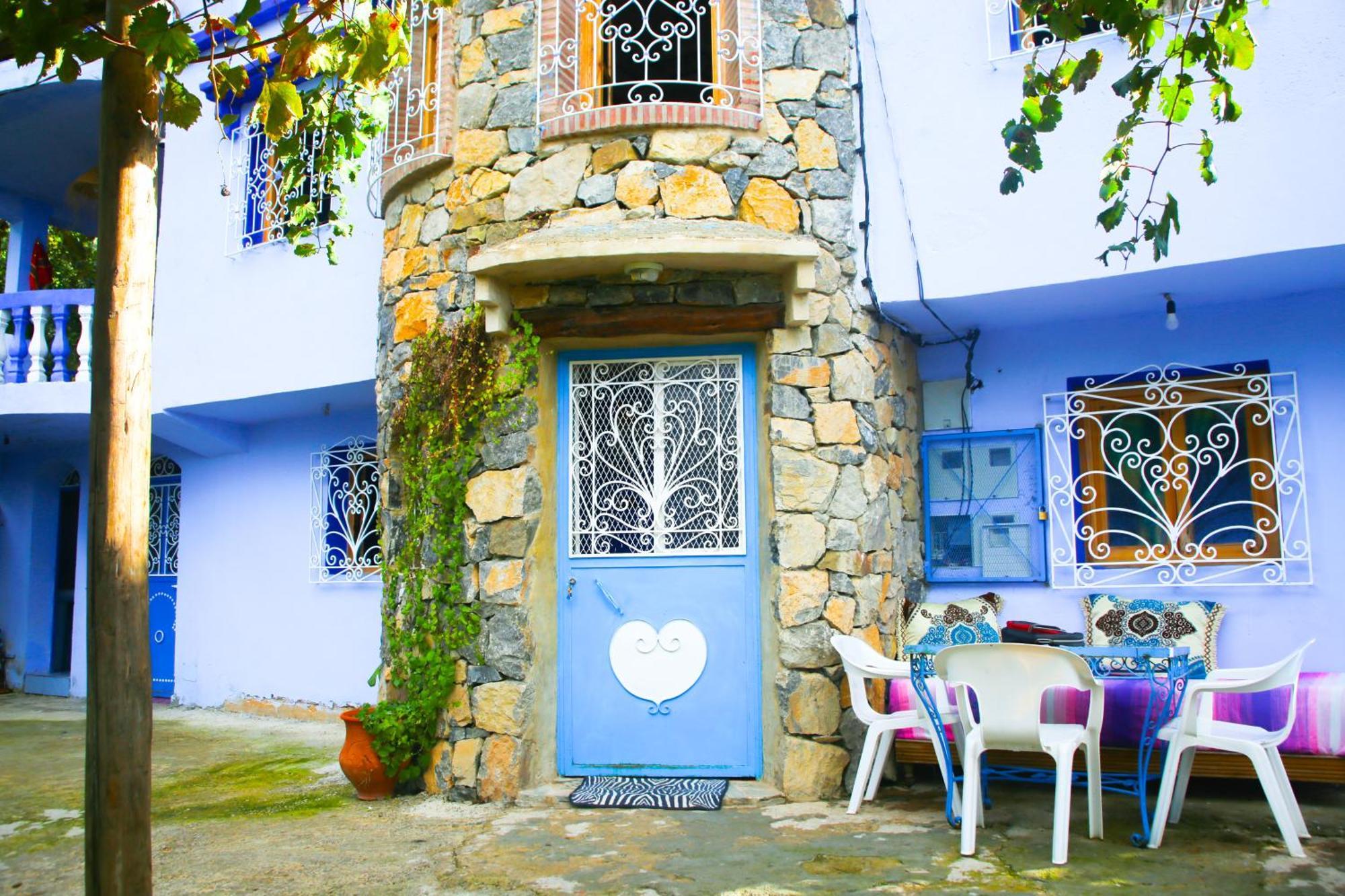 Вилла Blue House Town Шефшауэн Экстерьер фото
