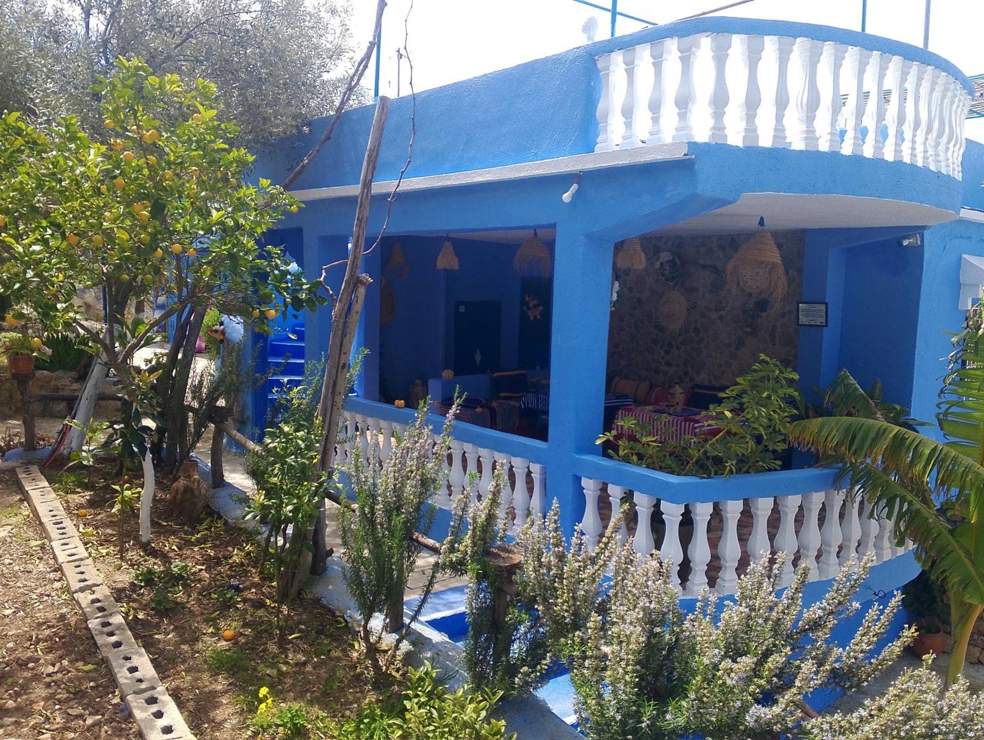 Вилла Blue House Town Шефшауэн Экстерьер фото