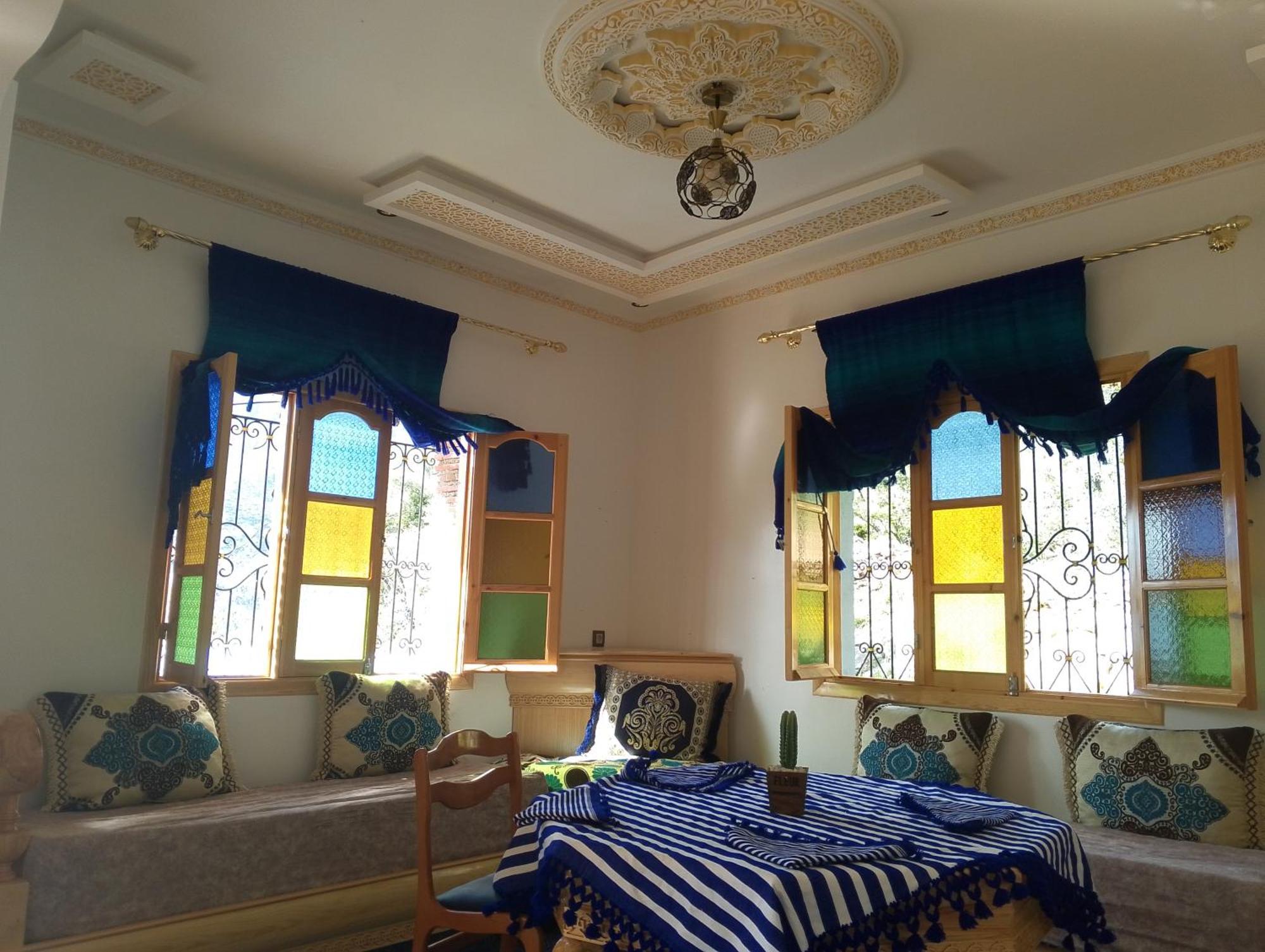 Вилла Blue House Town Шефшауэн Экстерьер фото